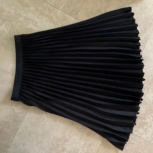 Max Studio pleated skirt with Elastic waist, size L